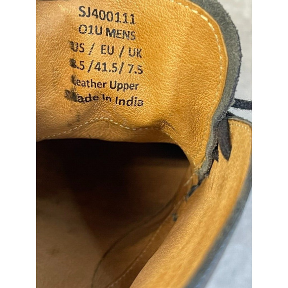 7 for All Mankind for Men: Cruz Oxford Grey Suede Leather Ankle Boots 8 US - Picture 7 of 7